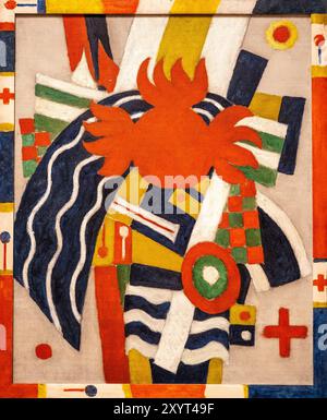 painting by Marsden Hartley called The Aero painted 1914 Stock Photo