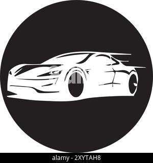 car image icon vectors illustration symbol Stock Vector