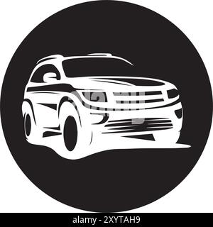 car image icon vectors illustration symbol Stock Vector