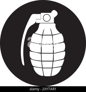 hand grenade icon vector illustration Stock Vector
