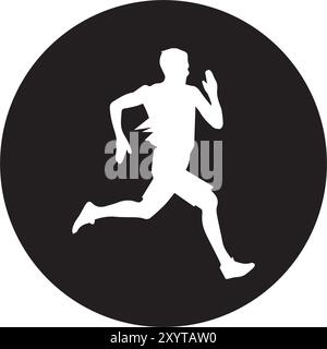 Soccer players, group of footballers. Set of isolated vector silhouettes. Team sport Stock Vector