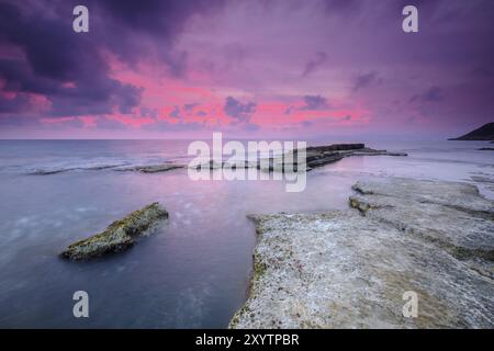 Delta beach, Municipality of Llucmajor, Mallorca, balearic islands, spain Stock Photo