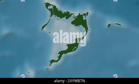 Acklins Island in the North Atlantic Ocean, belonging to Bahamas ...