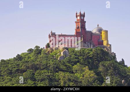 Sintra Palacio Nacional da Pena 01 Stock Photo