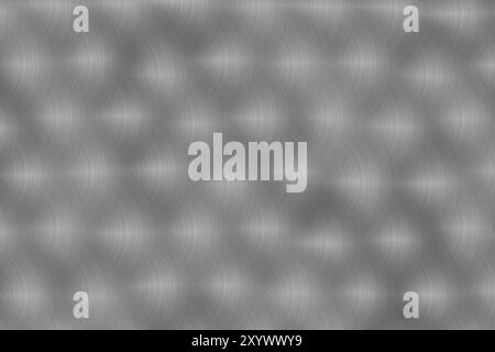 Metal with hand-brushed texture as background Stock Photo