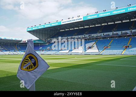 Leeds, UK. 31st Aug, 2024. General View inside the Stadium before the Leeds United FC v Hull City AFC sky bet EFL Championship match at Elland Road, Leeds, England, United Kingdom on 31 August 2024 Credit: Every Second Media/Alamy Live News Stock Photo