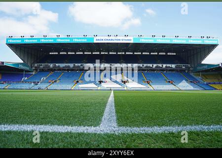 Leeds, UK. 31st Aug, 2024. General View inside the Stadium before the Leeds United FC v Hull City AFC sky bet EFL Championship match at Elland Road, Leeds, England, United Kingdom on 31 August 2024 Credit: Every Second Media/Alamy Live News Stock Photo