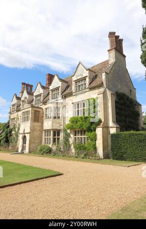 The House of Anglesey Abbey, Lode, Cambridge, Cambridgeshire, UK Stock Photo