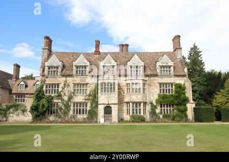 The House of Anglesey Abbey, Lode, Cambridge, Cambridgeshire, UK Stock Photo