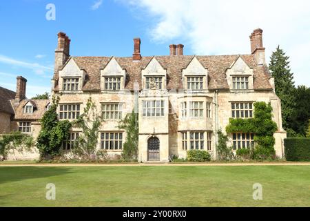 The House of Anglesey Abbey, Lode, Cambridge, Cambridgeshire, UK Stock Photo