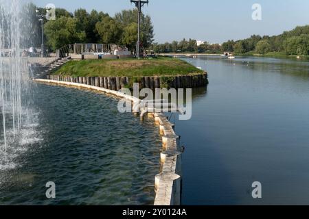 memorial leisure park statue outdoor architecture water garden tourism archibald fountain city Stock Photo