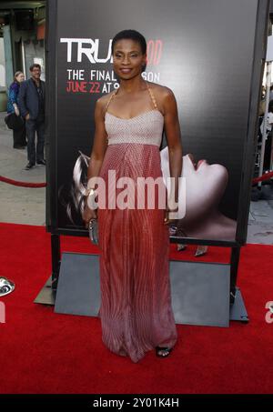 Adina Porter at the Season 7 premiere of HBO's 'True Blood' held at the TCL Chinese Theatre in Los Angeles, United States, 170614. Stock Photo