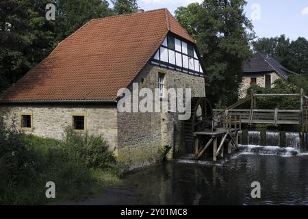 Old oil mill in Lemgo-Brake (Lipperland) Stock Photo