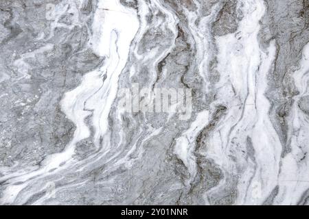 Abstract gray and white marble textured surface for pattern and creative background Stock Photo
