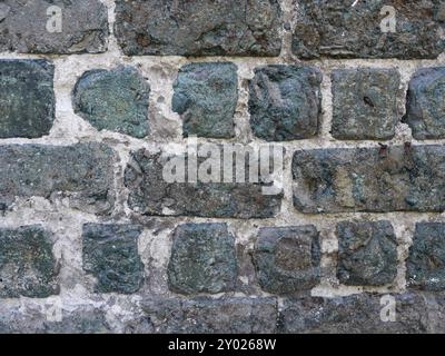 Cinder brick background Stock Photo