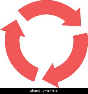 Circular arrows chart UI element template Stock Vector Image & Art - Alamy