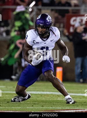 TCU wide receiver Savion Williams (WO49) poses for a portrait at the ...