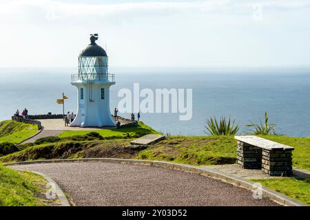 Cape Reinga Lighthouse - New Zealand Stock Photo