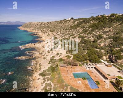 Delta beach, Municipality of Llucmajor, Mallorca, balearic islands, spain Stock Photo