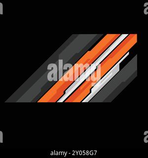 rally car wrapping decal vector. Stock Vector