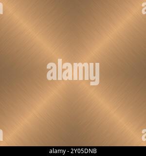 Copper with linear structure as background Stock Photo