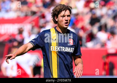 UTRECHT - Sam Lammers of FC Twente during the Dutch Eredivisie match between FC Utrecht and FC Twente at Galgenwaard stadium on September 1, 2024 in Utrecht, Netherlands. ANP GERRIT VAN KEULEN Stock Photo