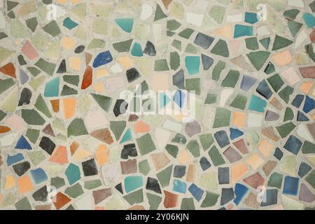 Texture Floor tiles multicolored Stock Photo