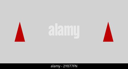 Red color inserted label with word testimonial on gray background Stock Vector