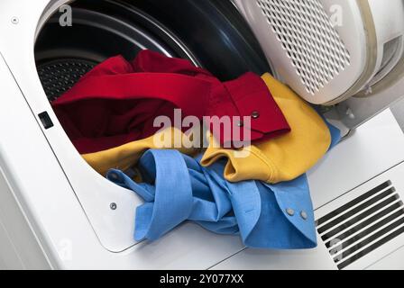 Colourful laundry Stock Photo