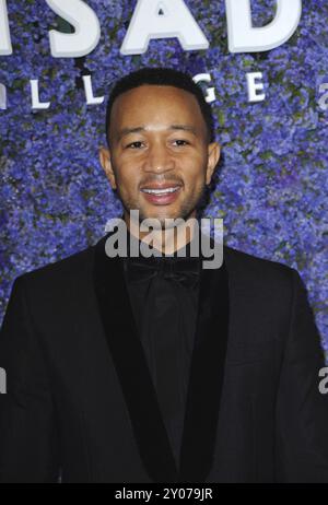 John Legend at the Caruso's Palisades Village Opening Gala held at the Palisades Village in Pacific Palisades, USA on September 20, 2018 Stock Photo