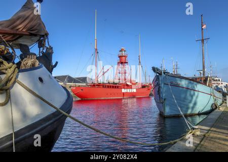 Den Helder, Netherlands. October 2022. Den Helder's former shipyard, now museum port Willemsoord Stock Photo