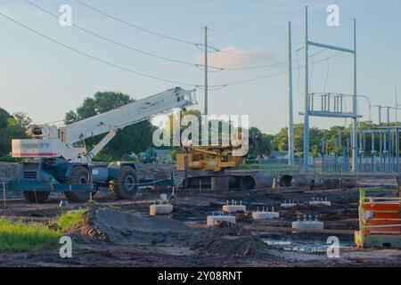 Under construction structural steel Circuit Breaker steel structures ...