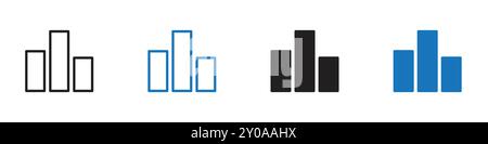 Leaderboard icon linear vector graphics sign or symbol set for web app ui Stock Vector