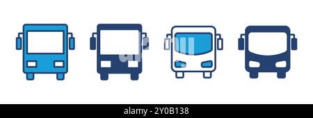 Bus icon vector. bus vector icon Stock Vector