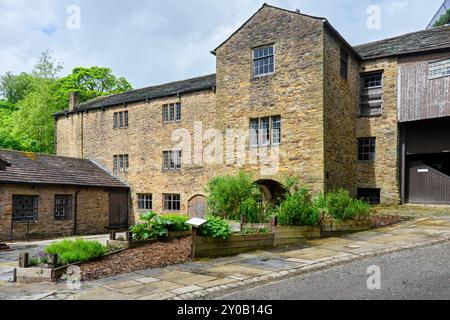 The Higher Mill at the Helmshore Mills Textile Museum, Helmshore, Lancashire, England, UK Stock Photo