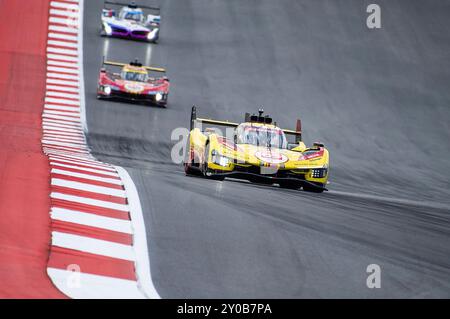 September 1, 2024: Robert Kubica (83) Ferrari 499P (Driver 1