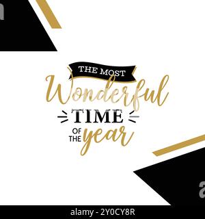 Happy new year banner in new elegant style, New year card, new year vector illustration, happy new year images Stock Vector