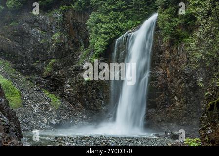 Franklin Falls in the Snoqualmie area of Washington Stock Photo - Alamy