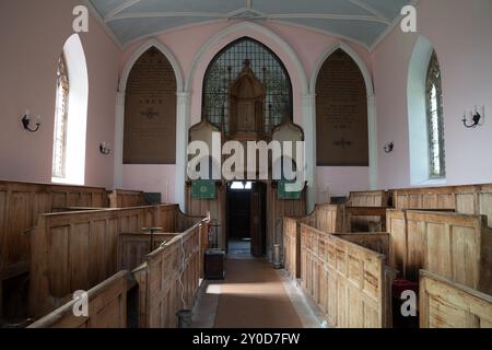 Holy Trinity Church, Teigh, Rutland, England, UK Stock Photo