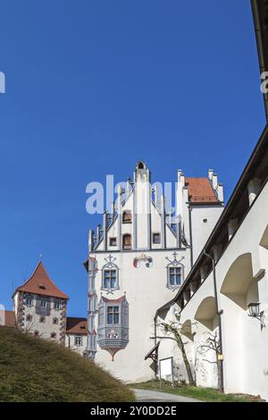 High castle in Fuessen Stock Photo