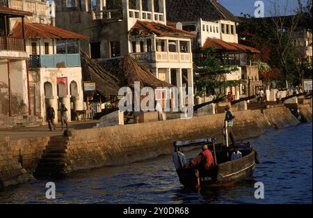 Lamu street scenes. Stock Photo