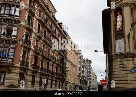 Bilbao, beautiful town in north of Spain Stock Photo