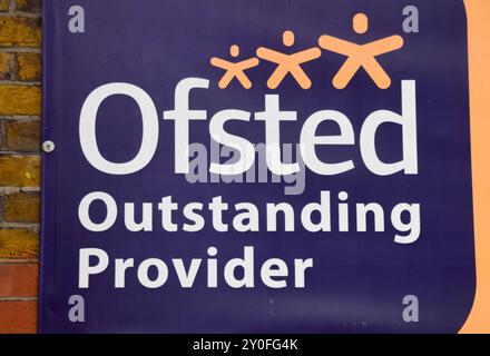 London, UK. 2nd September 2024. An 'Outstanding' school in central London as Ofsted (Office for Standards in Education, Children's Services and Skills) drops one-word ratings and announces a new grading system for schools in the UK. Credit: Vuk Valcic/Alamy Live News Stock Photo