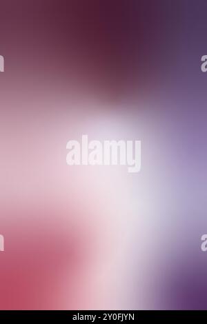 Captivating and dreamlike vertical background of burgundy, purple, and pink. Ethereal, softly illuminated backdrop with mist and gradient effect. Esca Stock Vector