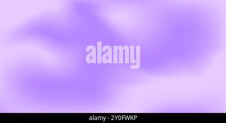 Fluid purple gradient color backdrop. Modern blurred gradient background for header Stock Vector