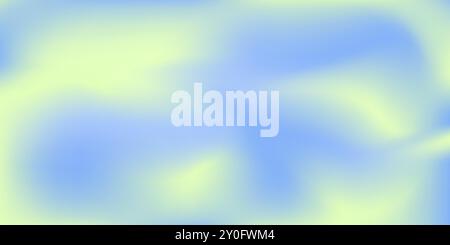 Modern minimal fluid gradient backdrop design and place for text. Blue yellow gradient background for web header, banner design vector illustration Stock Vector