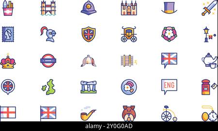 England icons High-Quality Vector Icons Collection with Editable Stroke ...