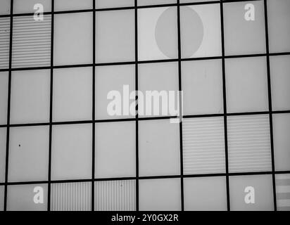 Pattern and Texture: Black and White Wall Background. Stock Photo