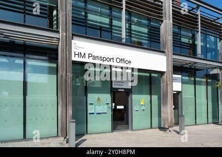 HM Passport Office, Durham, England, UK Stock Photo