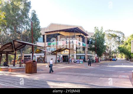 Alice Plaza Shopping Mall, Parsons Street, Alice Springs, Northern Territory, Australia Stock Photo